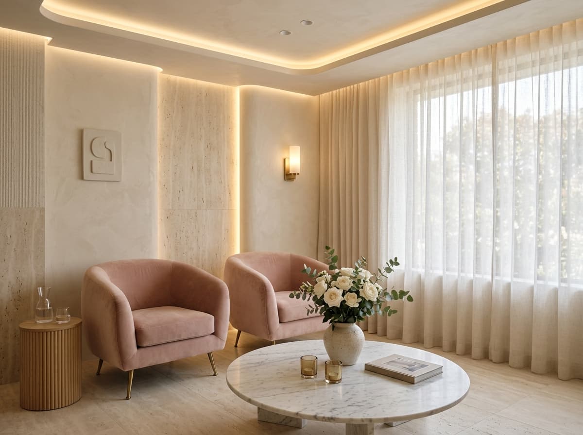 Ambiente tranquilo, higiénico y acogedor en La Casa del Glamour